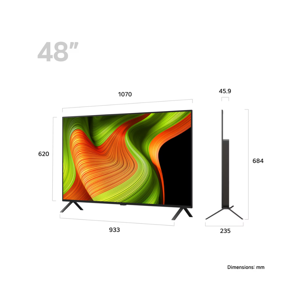 LG evo AI B5 48" 4K Smart TV | OLED48B56LA.AEK