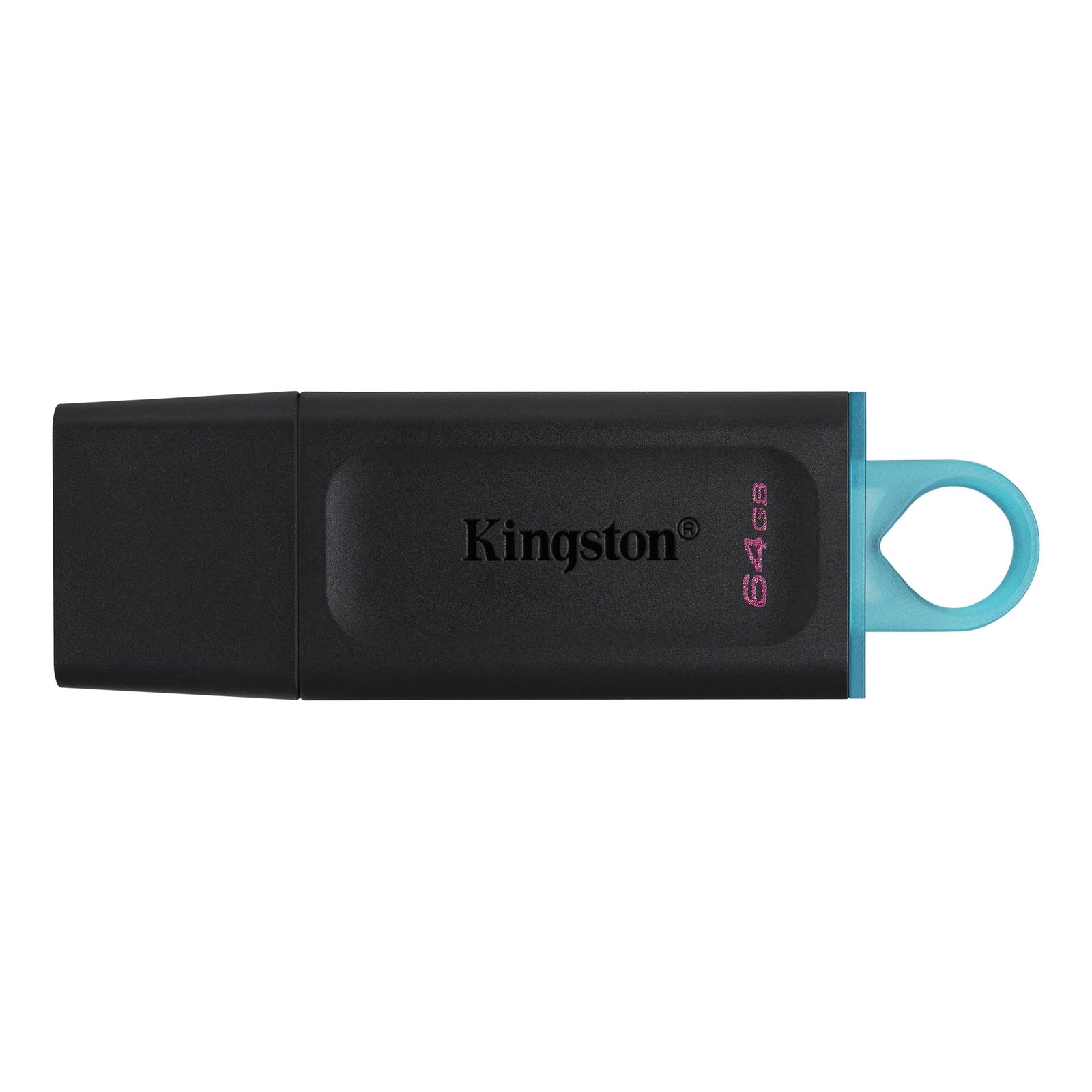 Kingston DataTraveler Exodia 64GB USB 3.2 USB Flash Drive - Black & Cyan | 309829