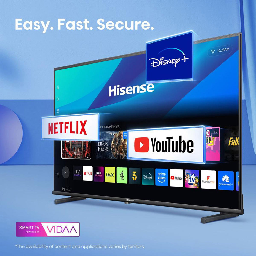 Hisense A5Q 32" FHD Smart TV - Schwarz | 32A59Q