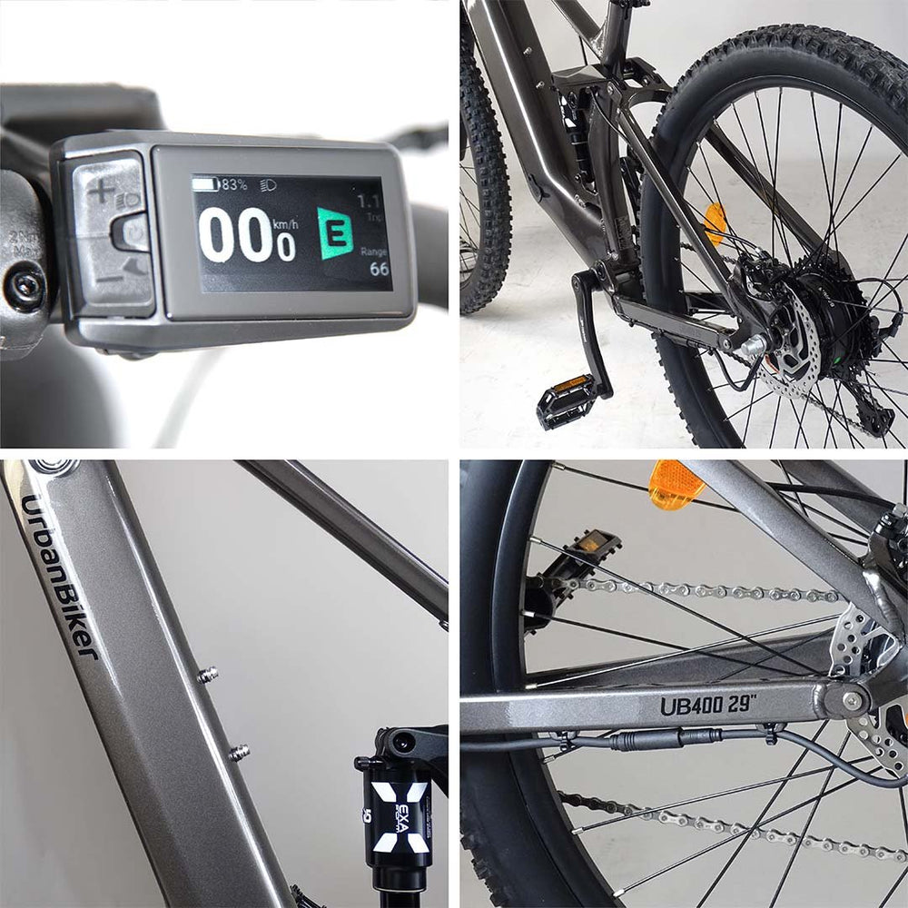 E-MTB UrbanBiker UB400B Fully