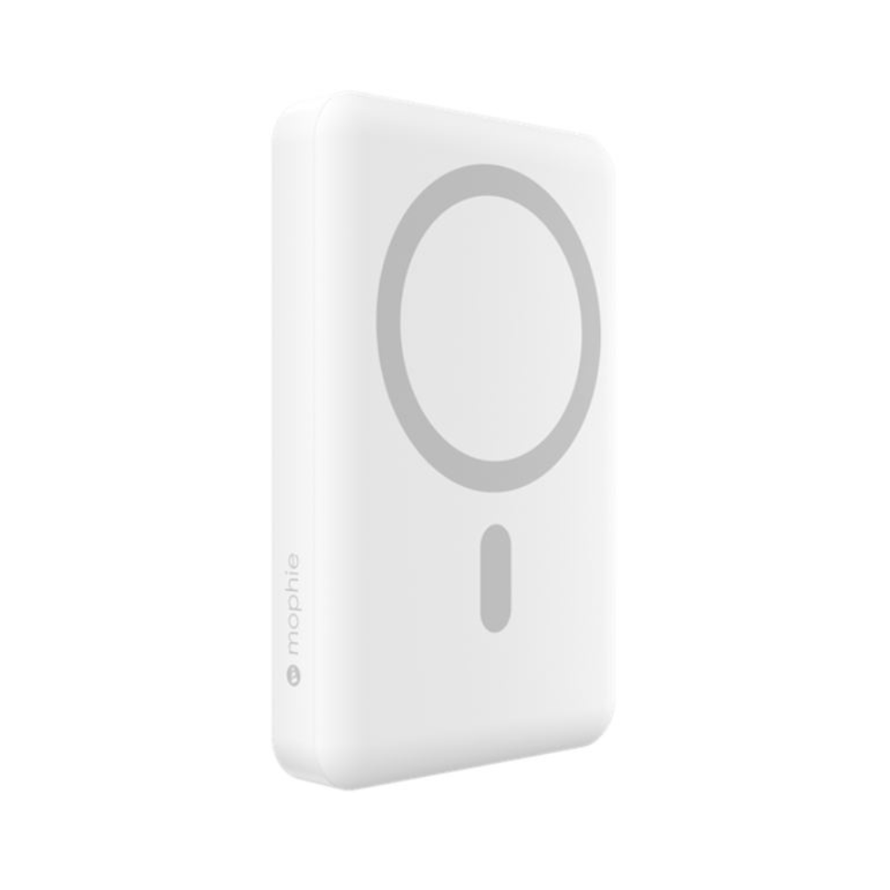 Zagg Mophie Essential 10,000mAh Wireless Magnetic Power Bank - White | 401115583