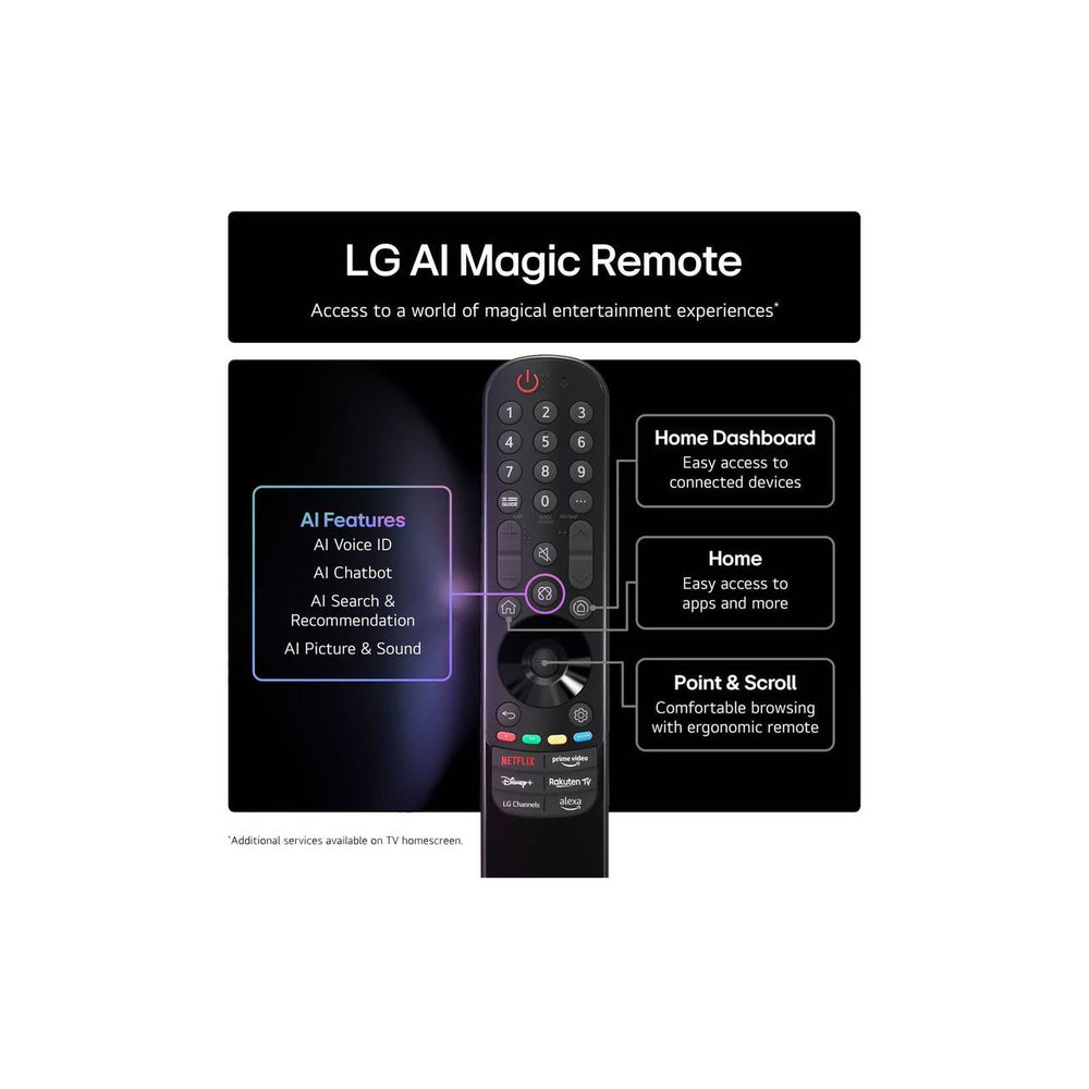 LG evo 55" 4K Smart TV | OLED55G54LW.AEK