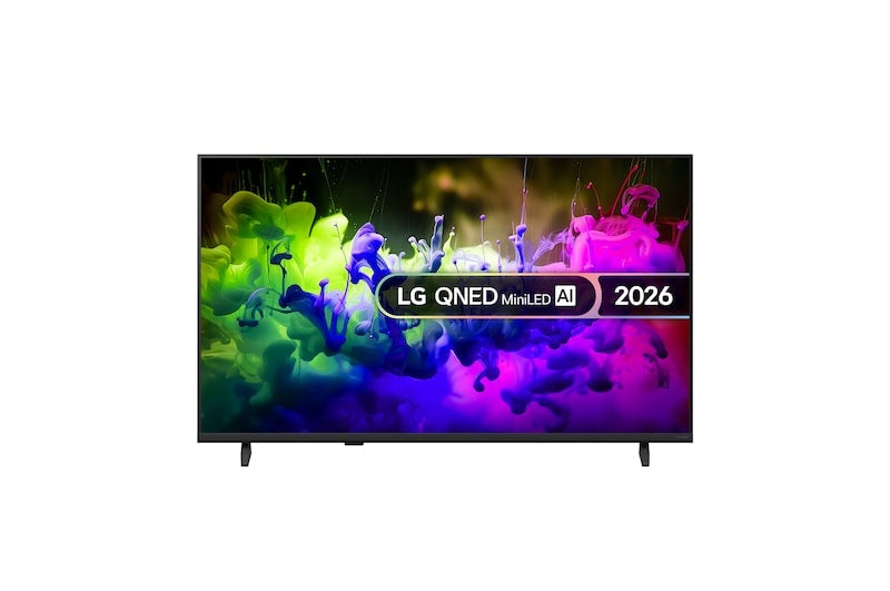 LG QNED7E 43" 4K Smart TV - Schwarz | 43QNED7EB3C.AEI