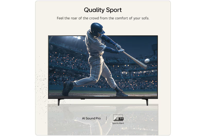 LG QNED7E 43" 4K Smart TV - Schwarz | 43QNED7EB3C.AEI