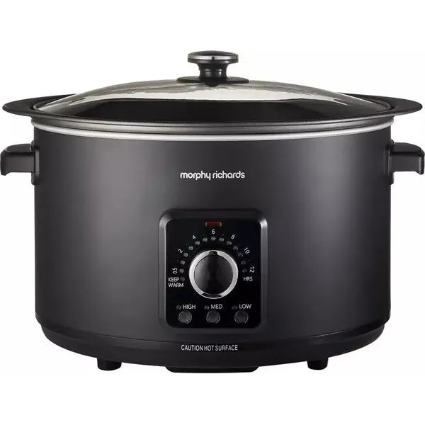 Morphy Richards 6.5L Easy Time Slow Cooker - Black | 461021