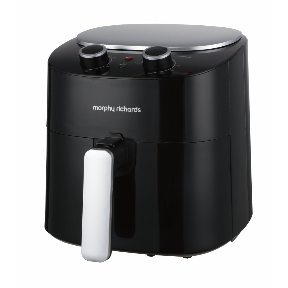 Morphy Richards 4.2L 1300W Manual AirFryer - Schwarz & Silber | 481000