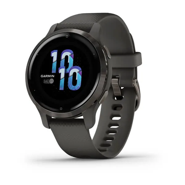 Garmin VenuÊ2S 40MM Smartwatch - Graphit | 49-GAR-010-02429-10