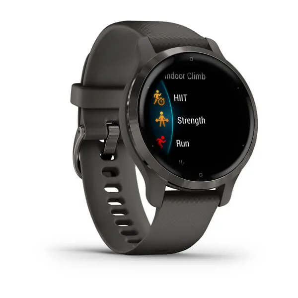 Garmin VenuÊ2S 40MM Smartwatch - Graphit | 49-GAR-010-02429-10