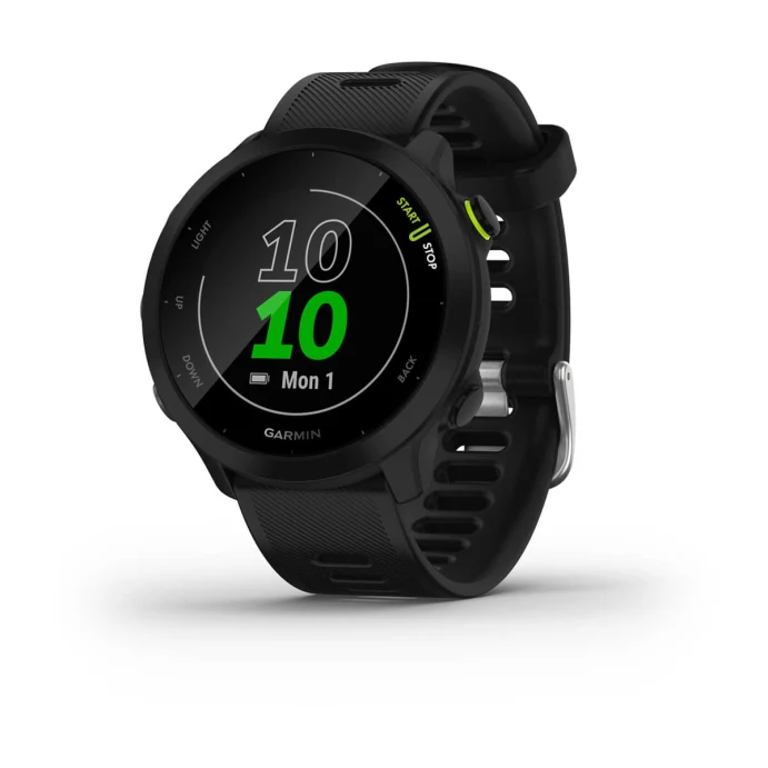 Garmin Forerunner 55 42MM Running Smartwatch - Schwarz | 49-GAR-010-02562-10