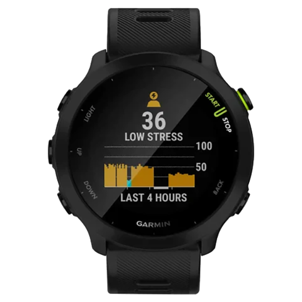 Garmin Forerunner 55 42MM Running Smartwatch - Schwarz | 49-GAR-010-02562-10
