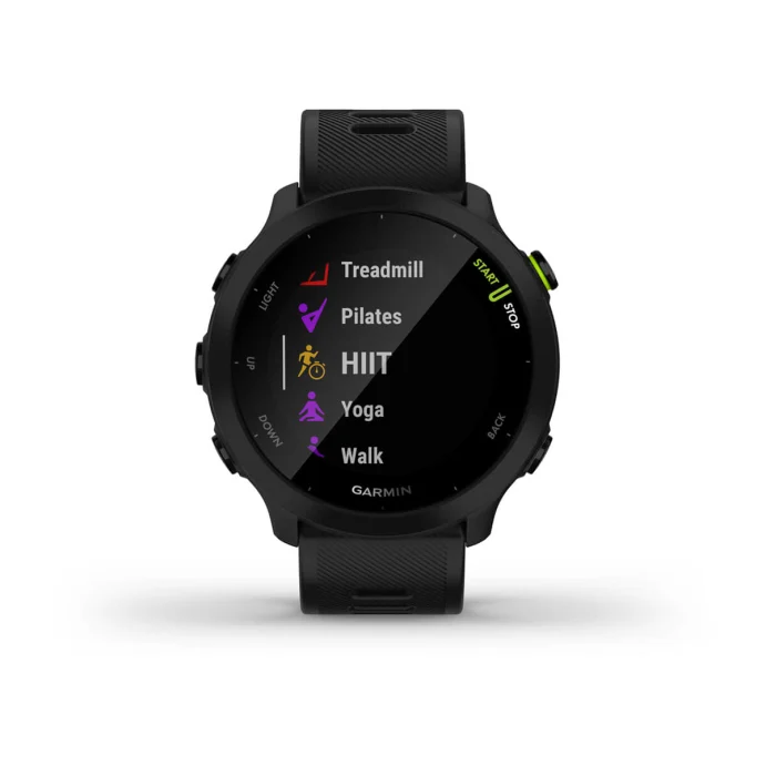 Garmin Forerunner 55 42MM Running Smartwatch - Schwarz | 49-GAR-010-02562-10
