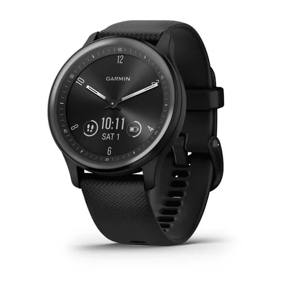 Garmin Vivomove Sport 40MM Smartwatch - Schwarz | 49-GAR-010-02566-00