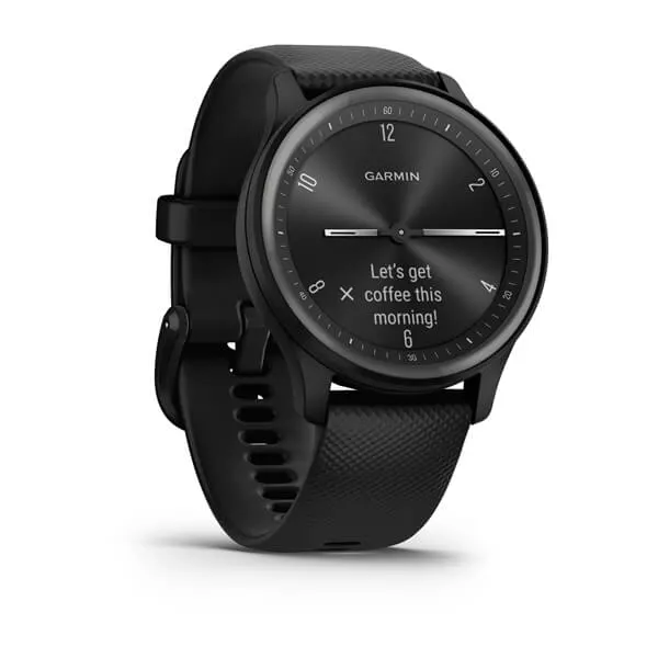 Garmin Vivomove Sport 40MM Smartwatch - Schwarz | 49-GAR-010-02566-00