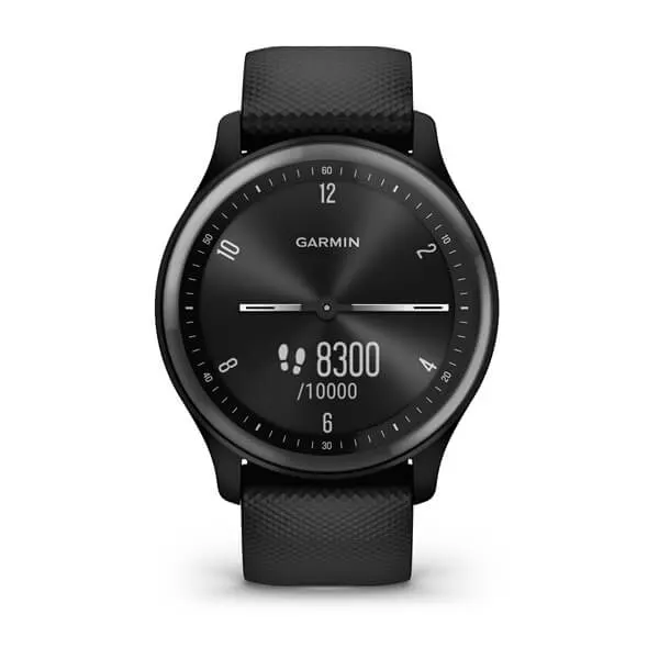 Garmin Vivomove Sport 40MM Smartwatch - Schwarz | 49-GAR-010-02566-00