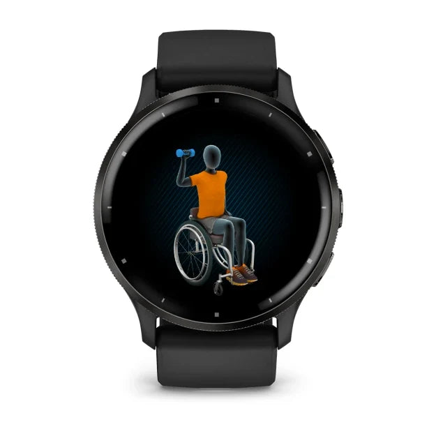 Garmin Venu 3 45MM Smartwatch - Schwarz | 49-GAR-010-02784-01
