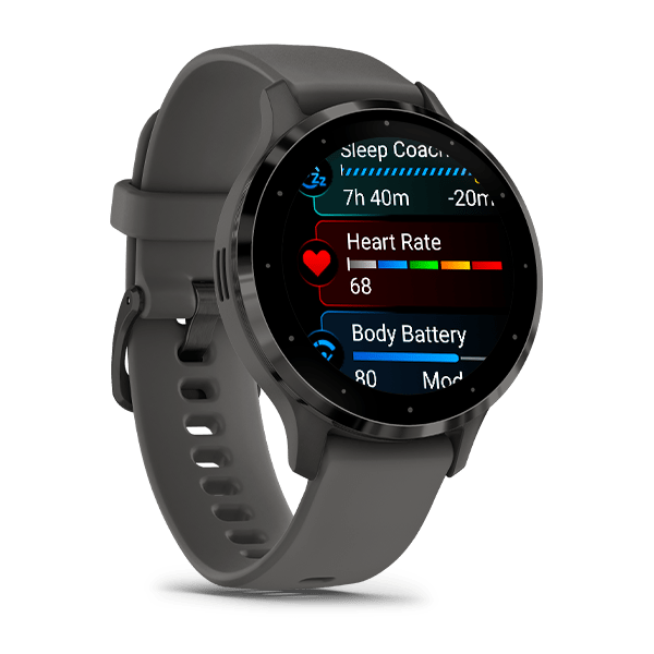 Garmin Venu 3S 41MM Smartwatch - Pebble Grau | 49-GAR-010-02785-00