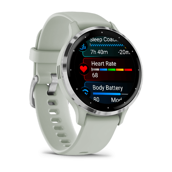 Garmin Venu 3S 41MM Smartwatch - Sage Grau | 49-GAR-010-02785-01