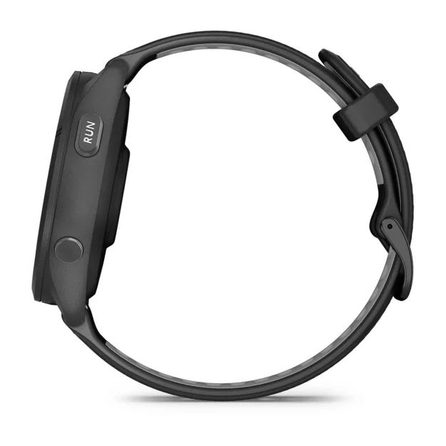 Garmin Forerunner 265 46MM Running Smartwatch - Schwarz & Powder Grau | 49-GAR-010-02810-10