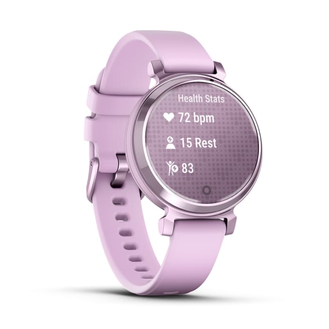 Garmin Lily 2 Sport 35MM Bluetooth Smartwatch - Metallic Lilac | 49-GAR-010-02839-01