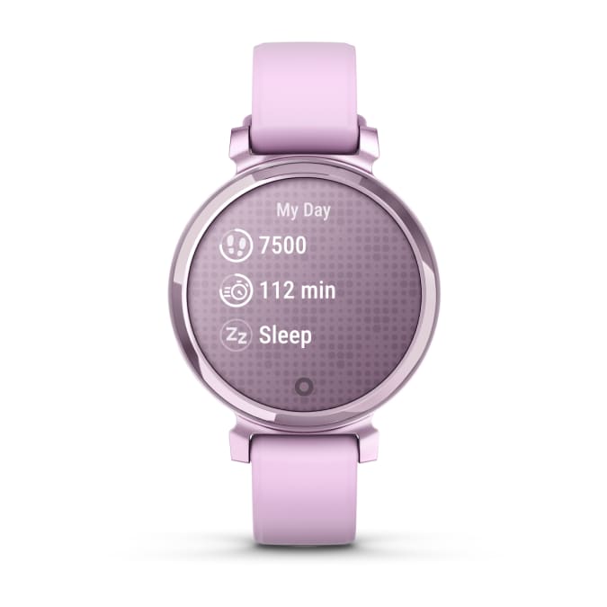 Garmin Lily 2 Sport 35MM Bluetooth Smartwatch - Metallic Lilac | 49-GAR-010-02839-01