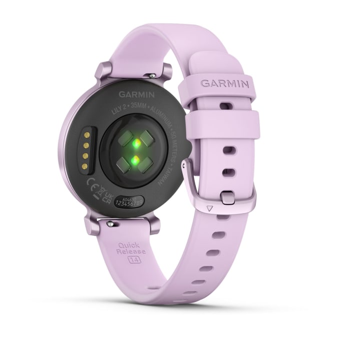 Garmin Lily 2 Sport 35MM Bluetooth Smartwatch - Metallic Lilac | 49-GAR-010-02839-01