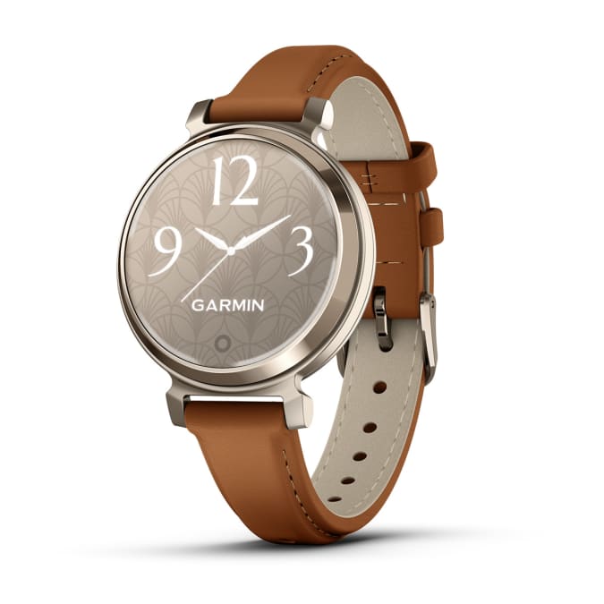 Garmin Lily 2 Classic Sport 35MM Bluetooth Smartwatch - Cream Gold | 49-GAR-010-02839-02
