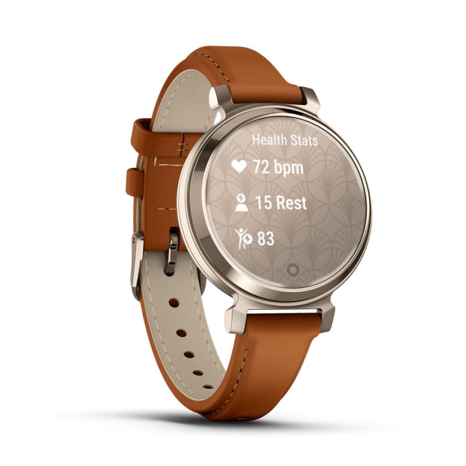 Garmin Lily 2 Classic Sport 35MM Bluetooth Smartwatch - Cream Gold | 49-GAR-010-02839-02