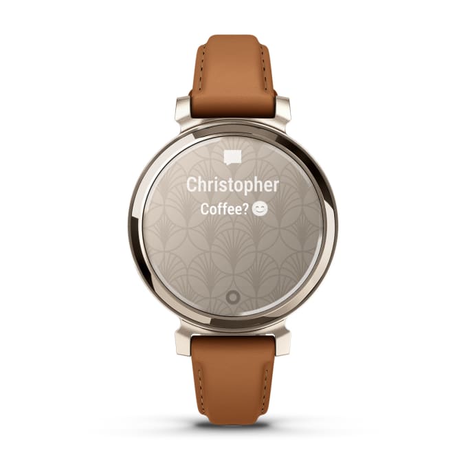 Garmin Lily 2 Classic Sport 35MM Bluetooth Smartwatch - Cream Gold | 49-GAR-010-02839-02