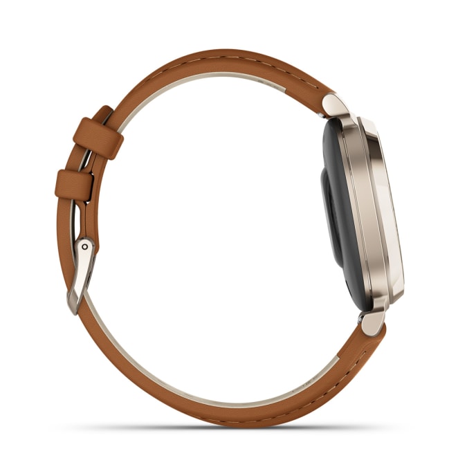 Garmin Lily 2 Classic Sport 35MM Bluetooth Smartwatch - Cream Gold | 49-GAR-010-02839-02
