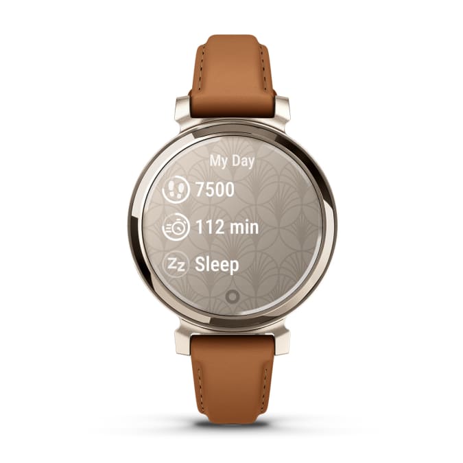 Garmin Lily 2 Classic Sport 35MM Bluetooth Smartwatch - Cream Gold | 49-GAR-010-02839-02