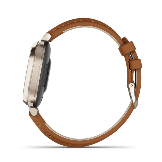 Garmin Lily 2 Classic Sport 35MM Bluetooth Smartwatch - Cream Gold | 49-GAR-010-02839-02