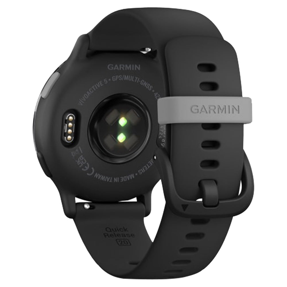 Garmin Vivoactive 5 42MM Smartwatch - Slate & Schwarz | 49-GAR-010-02862-10