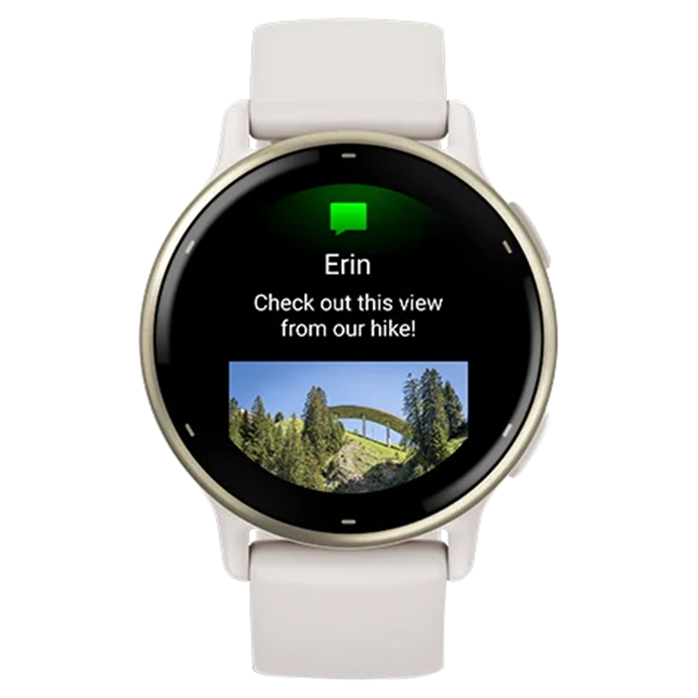 Garmin Vivoactive 5 42MM Smartwatch - Cream Gold & Ivory | 49-GAR-010-02862-11