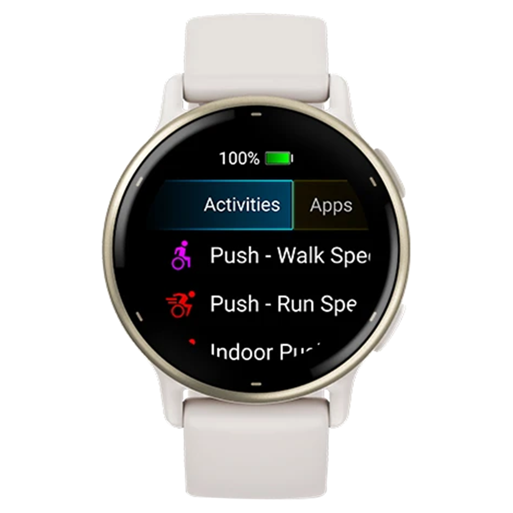 Garmin Vivoactive 5 42MM Smartwatch - Cream Gold & Ivory | 49-GAR-010-02862-11