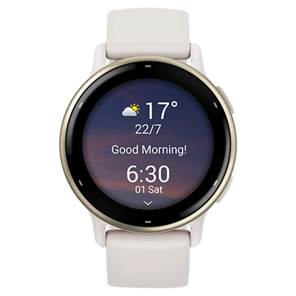 Garmin Vivoactive 5 42MM Smartwatch - Cream Gold & Ivory | 49-GAR-010-02862-11