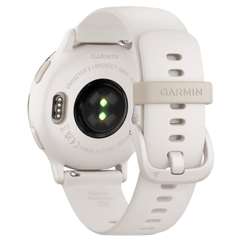 Garmin Vivoactive 5 42MM Smartwatch - Cream Gold & Ivory | 49-GAR-010-02862-11