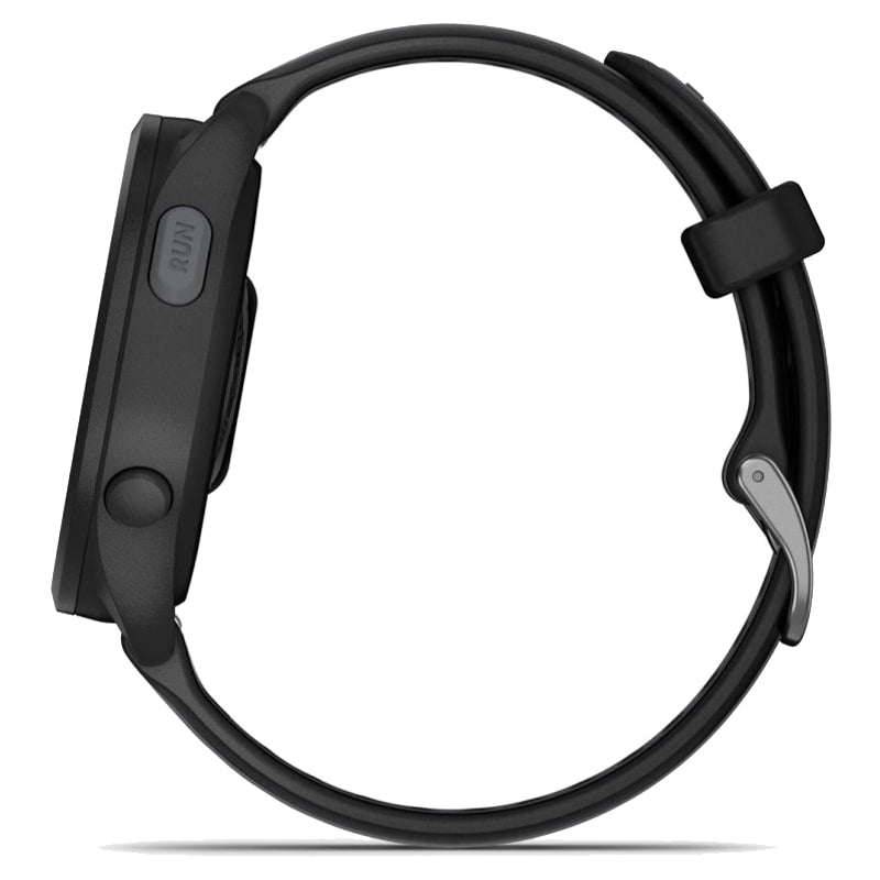 Garmin Forerunner 165 Music 30MM Smartwatch - Schwarz & Slate Grau | 49-GAR-010-02863-30