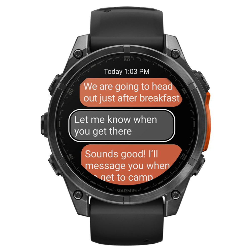 Garmin Fenix 8 47MM Smartwatch - Slate Grau & Schwarz | 49-GAR-010-02904-00