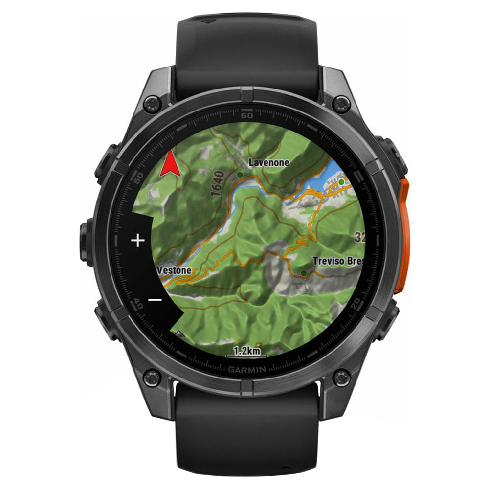 Garmin Fenix 8 47MM Smartwatch - Slate Grau & Schwarz | 49-GAR-010-02904-00