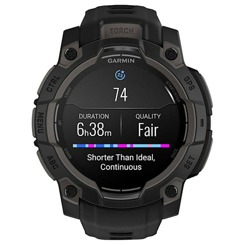 Garmin Instinct 3 45MM Smartwatch - Schwarz | 49-GAR-010-02936-00