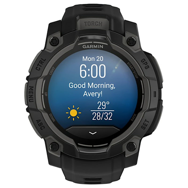 Garmin Instinct 3 45MM Smartwatch - Schwarz | 49-GAR-010-02936-00