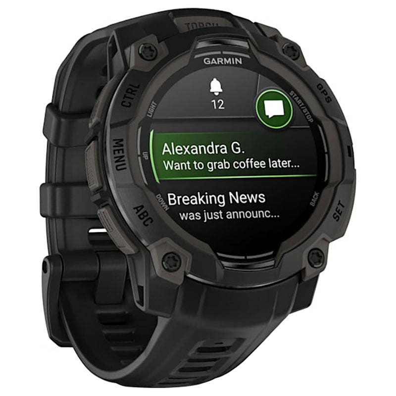 Garmin Instinct 3 45MM Smartwatch - Schwarz | 49-GAR-010-02936-00