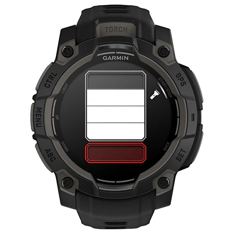 Garmin Instinct 3 45MM Smartwatch - Schwarz | 49-GAR-010-02936-00