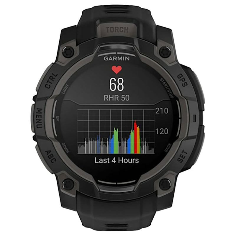 Garmin Instinct 3 45MM Smartwatch - Schwarz | 49-GAR-010-02936-00