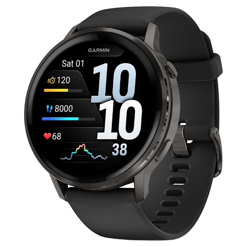 Garmin Venu 4 45MM Smartwatch - Slate | 49-GAR-010-03014-00