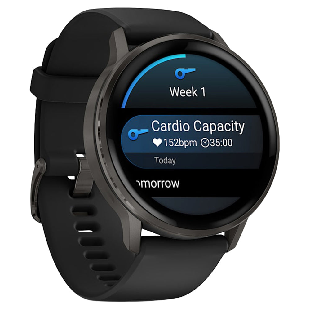 Garmin Venu 4 45MM Smartwatch - Slate | 49-GAR-010-03014-00