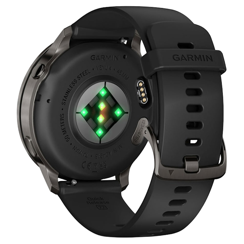 Garmin Venu 4 45MM Smartwatch - Slate | 49-GAR-010-03014-00