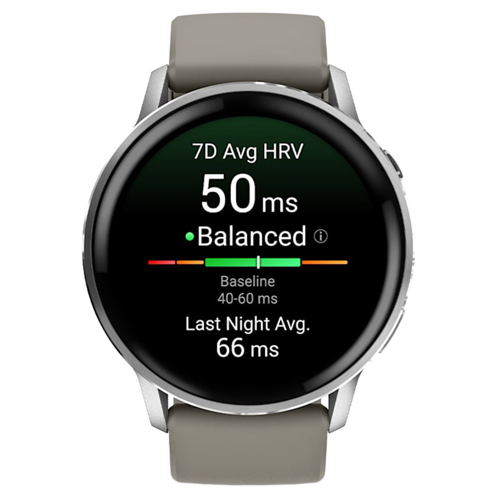 Garmin Venu 4 45MM Smartwatch - Silber | 49-GAR-010-03014-01