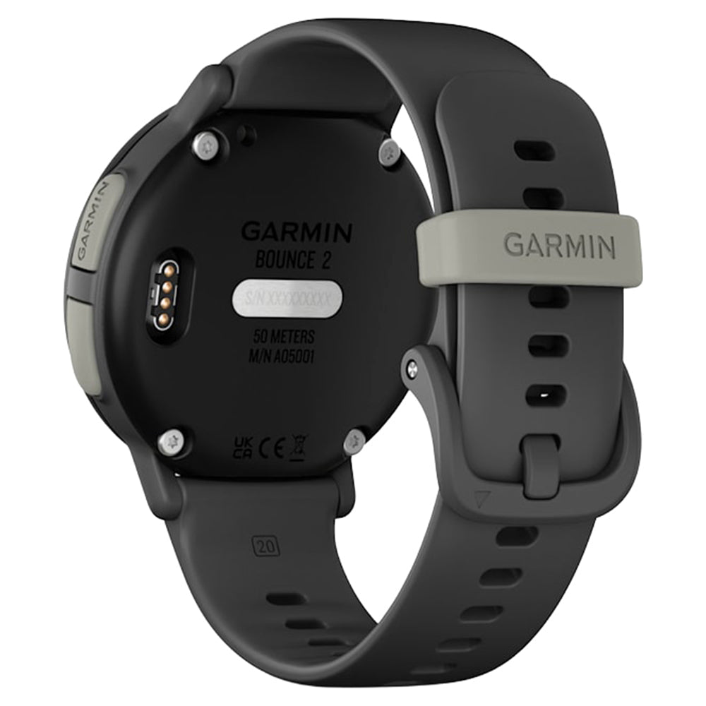Garmin Bounce 2 43MM Smartwatch - Slate Grau | 49-GAR-010-03399-00