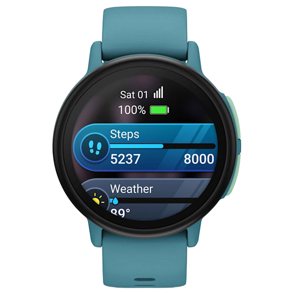 Garmin Bounce 2 43MM Kids Smartwatch - Turquoise | 49-GAR-010-03399-02